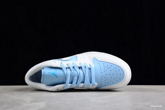 DV1299-104 Ice Reverse Low Jordan 1 Blue SE 0314